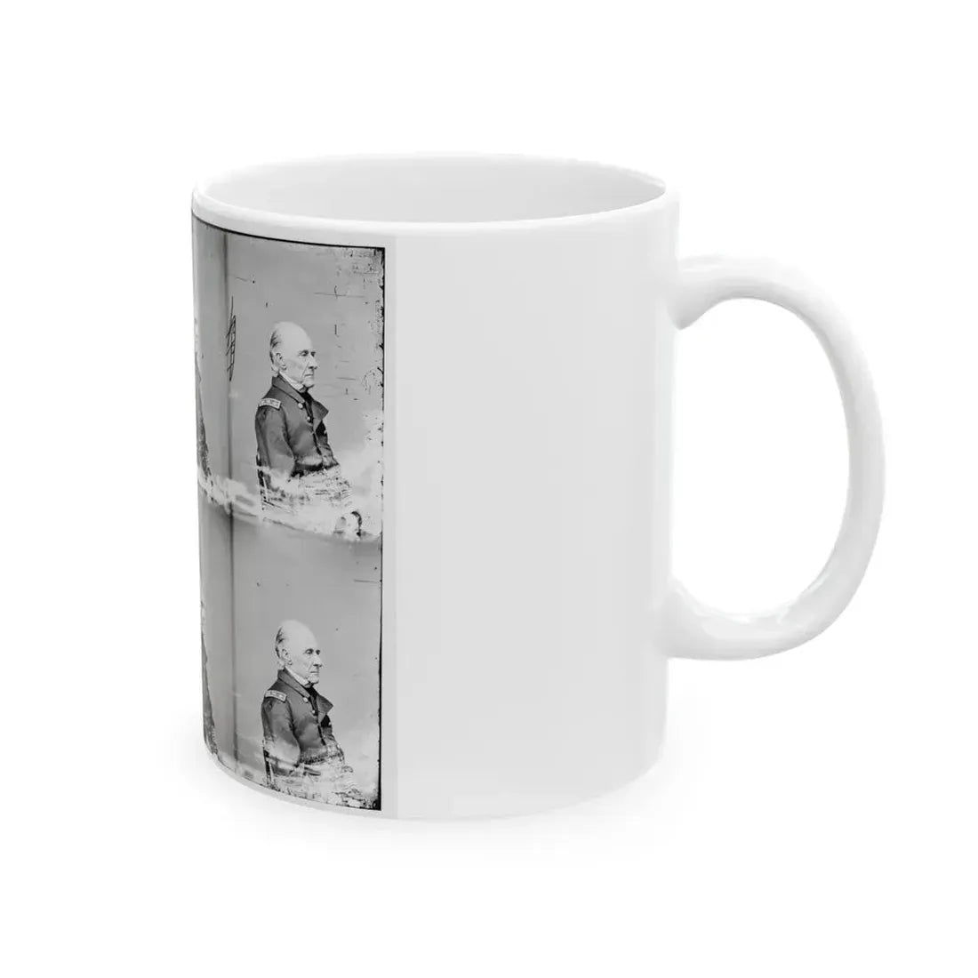 Adml. Shubrick, U.S.N. (U.S. Civil War) White Coffee Mug - Go Mug Yourself