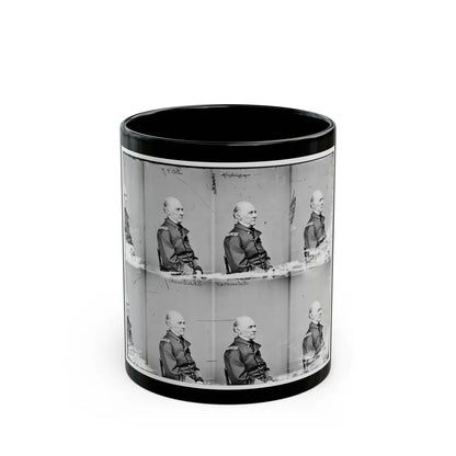 Adml. Shubrick, U.S.N. (U.S. Civil War) Black Coffee Mug-11oz-Go Mug Yourself