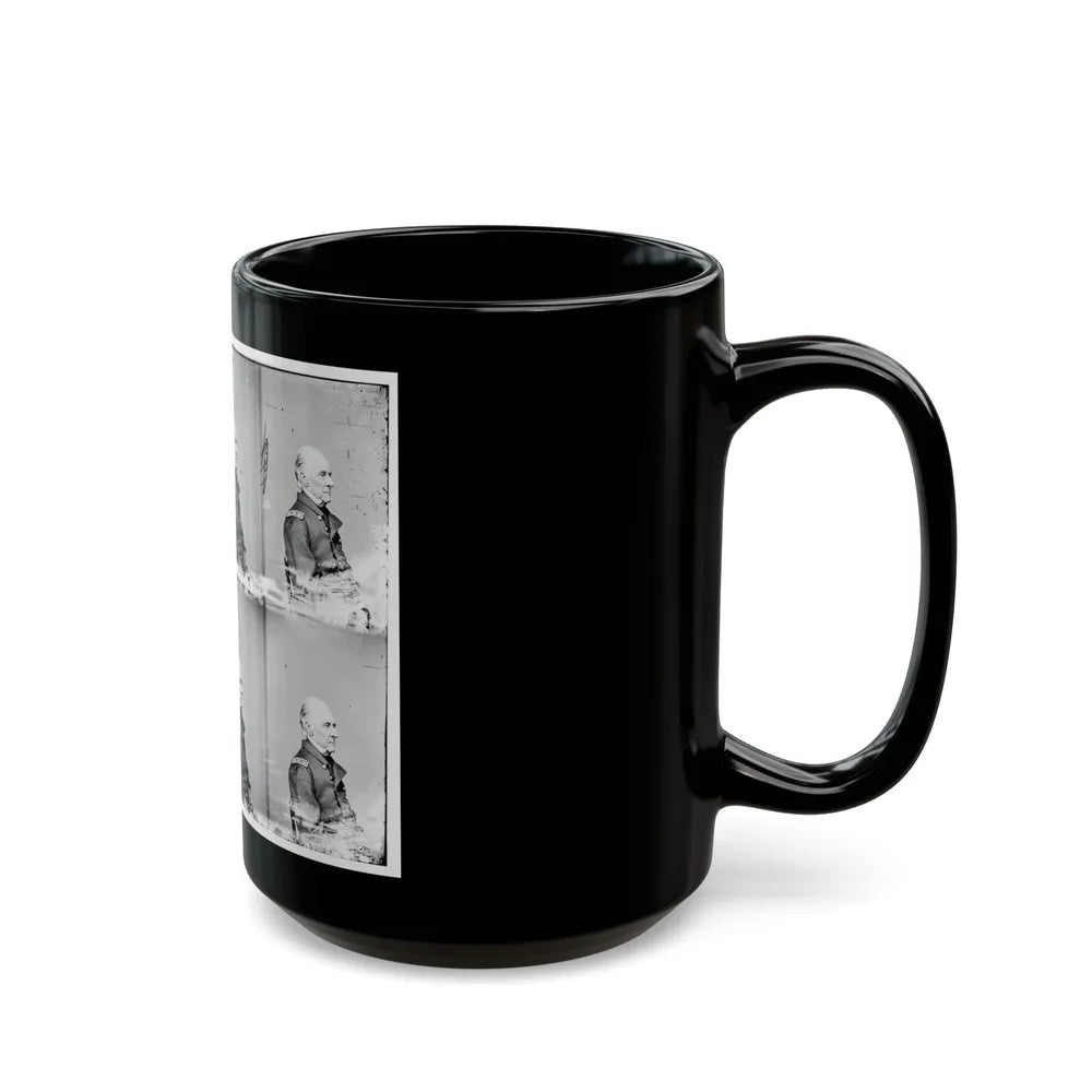 Adml. Shubrick, U.S.N. (U.S. Civil War) Black Coffee Mug-Go Mug Yourself