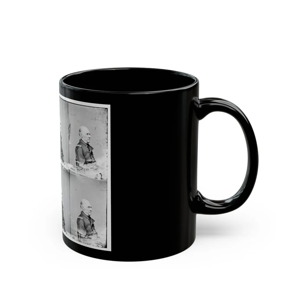 Adml. Shubrick, U.S.N. (U.S. Civil War) Black Coffee Mug-Go Mug Yourself