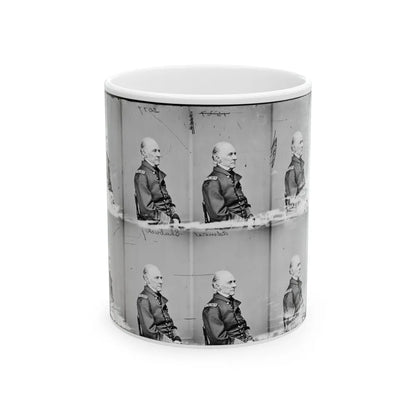 Adml. Shubrick, U.S.N. (U.S. Civil War) White Coffee Mug-11oz-Go Mug Yourself