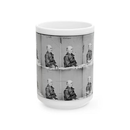 Adml. Shubrick, U.S.N. (U.S. Civil War) White Coffee Mug-15oz-Go Mug Yourself