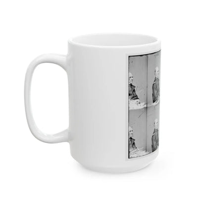 Adml. Shubrick, U.S.N. (U.S. Civil War) White Coffee Mug-Go Mug Yourself