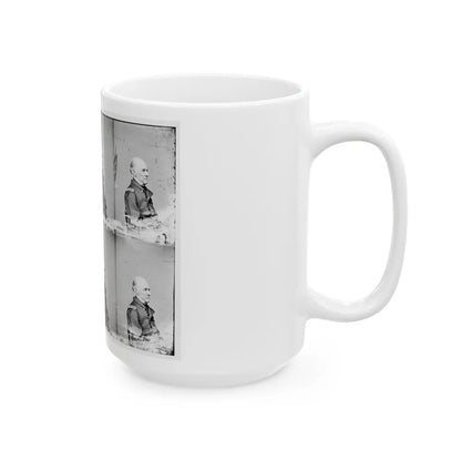 Adml. Shubrick, U.S.N. (U.S. Civil War) White Coffee Mug-Go Mug Yourself