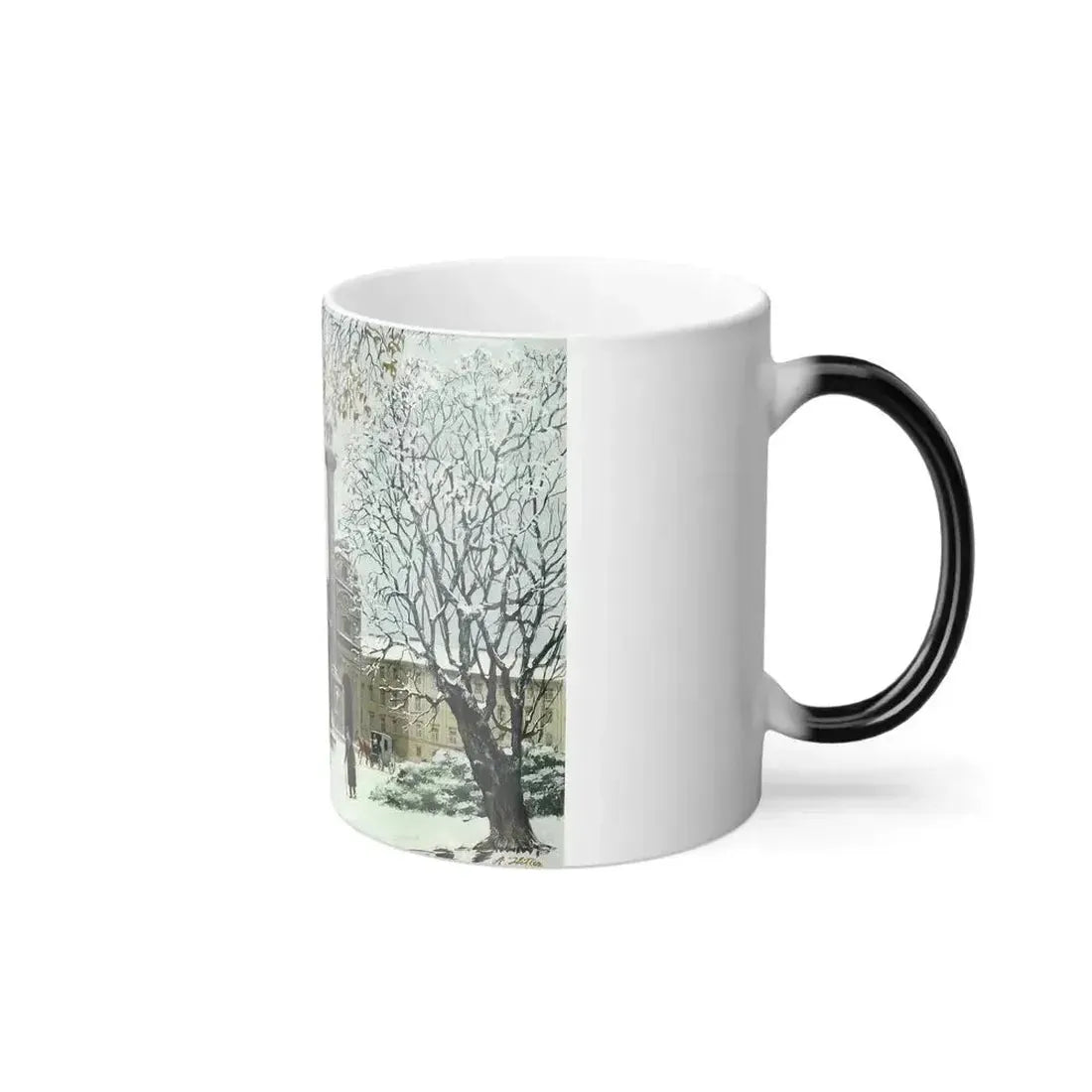Adolf Hitler (1889-1945) St Charles's Church Vienna - Color Changing Mug 11oz - Go Mug Yourself