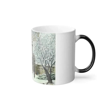 Adolf Hitler (1889-1945) St Charles's Church Vienna - Color Changing Mug 11oz - Go Mug Yourself