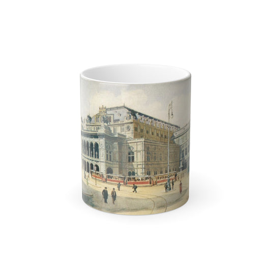 Adolf Hitler (1889-1945) Wiener Staatsoper - 1912 - Color Changing Mug 11oz-11oz-Go Mug Yourself