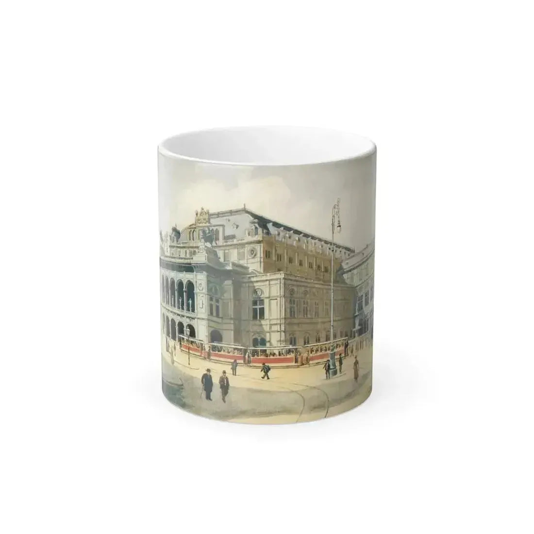 Adolf Hitler (1889-1945) Wiener Staatsoper - 1912 - Color Changing Mug 11oz 11oz - Go Mug Yourself
