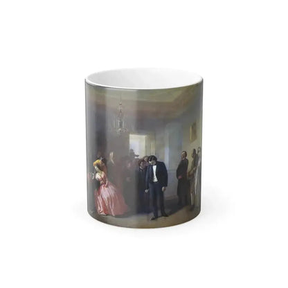 Adrian Markovich Volkov (1827-1873) The Interrupted Betrothal - Color Changing Mug 11oz 11oz - Go Mug Yourself