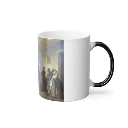 Adrian Markovich Volkov (1827-1873) The Interrupted Betrothal - Color Changing Mug 11oz - Go Mug Yourself