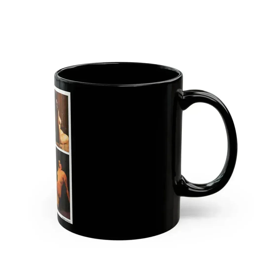 Adrienne Barbeau #01 - Nude Pictorial (Vintage Female Icon) Black Coffee Mug - Go Mug Yourself