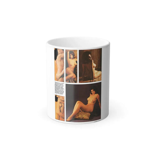 Adrienne Barbeau #01 - Nude Pictorial (Vintage Female Icon) Color Changing Coffee Mug 11oz - Go Mug Yourself