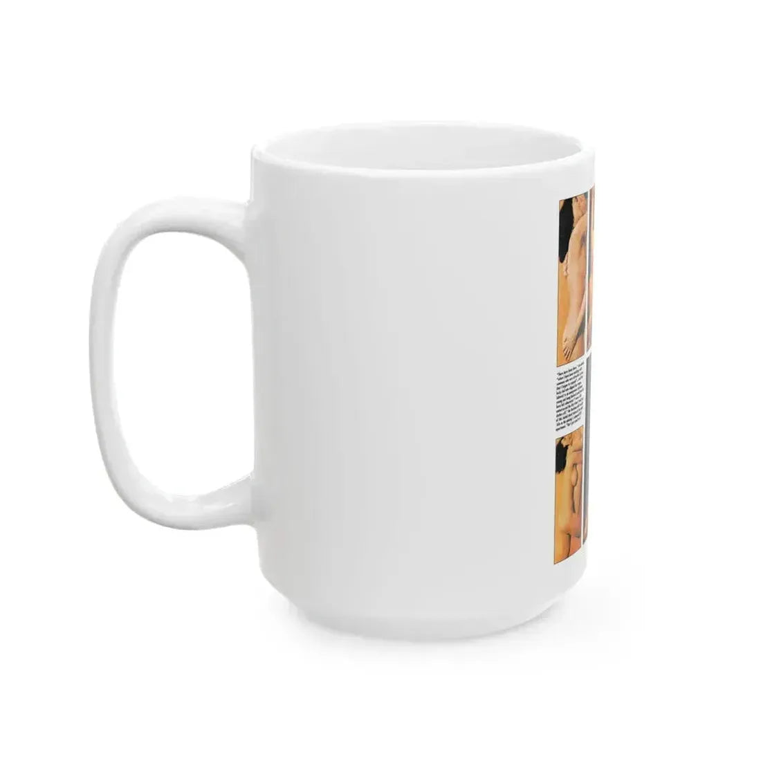 Adrienne Barbeau #01 - Nude Pictorial (Vintage Female Icon) White Coffee Mug - Go Mug Yourself
