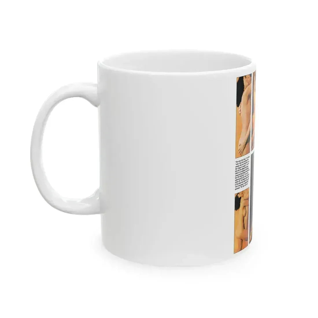 Adrienne Barbeau #01 - Nude Pictorial (Vintage Female Icon) White Coffee Mug - Go Mug Yourself