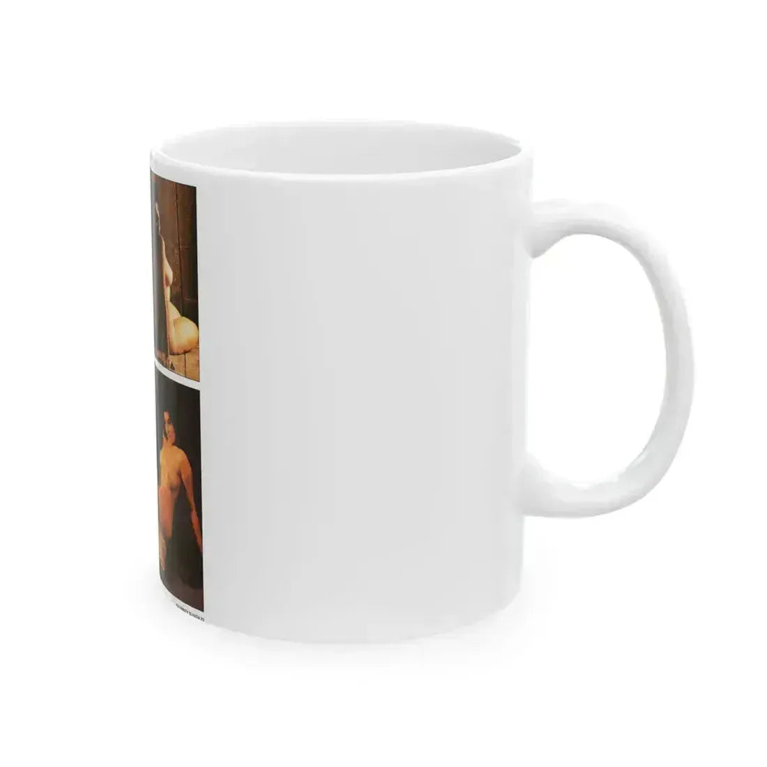 Adrienne Barbeau #01 - Nude Pictorial (Vintage Female Icon) White Coffee Mug - Go Mug Yourself