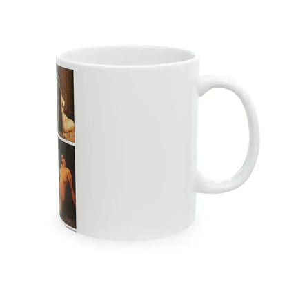 Adrienne Barbeau #01 - Nude Pictorial (Vintage Female Icon) White Coffee Mug - Go Mug Yourself
