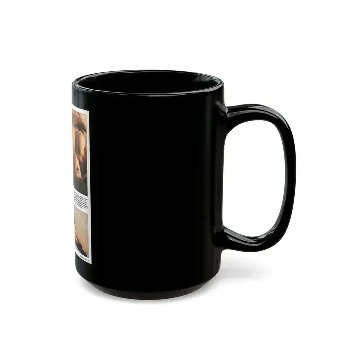 Adrienne Barbeau #02 - Nude Pictorial (Vintage Female Icon) Black Coffee Mug - Go Mug Yourself