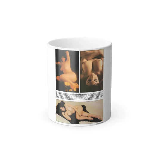 Adrienne Barbeau #02 - Nude Pictorial (Vintage Female Icon) Color Changing Coffee Mug 11oz - Go Mug Yourself