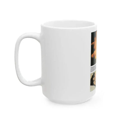 Adrienne Barbeau #02 - Nude Pictorial (Vintage Female Icon) White Coffee Mug - Go Mug Yourself