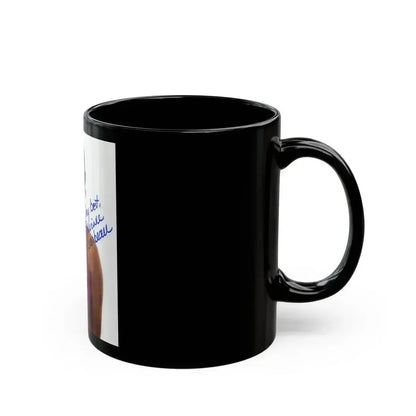 Adrienne Barbeau #07 (Vintage Female Icon) Black Coffee Mug - Go Mug Yourself