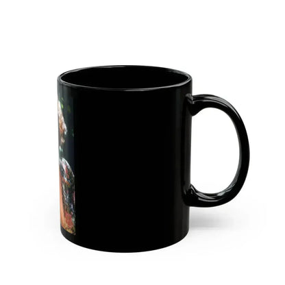 Adrienne Barbeau #13 (Vintage Female Icon) Black Coffee Mug - Go Mug Yourself