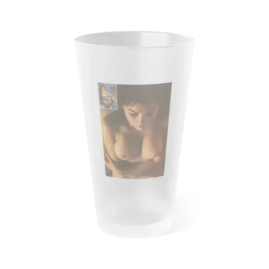Adrienne Barbeau #18 - Topless (Vintage Female Icon) Frosted Pint Glass 16oz 16oz Frosted - Go Mug Yourself