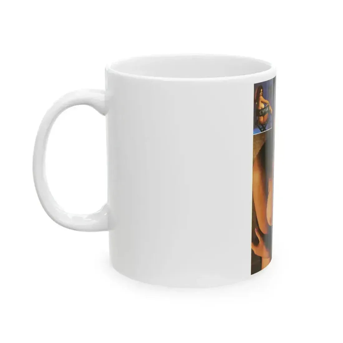Adrienne Barbeau #18 - Topless (Vintage Female Icon) White Coffee Mug - Go Mug Yourself