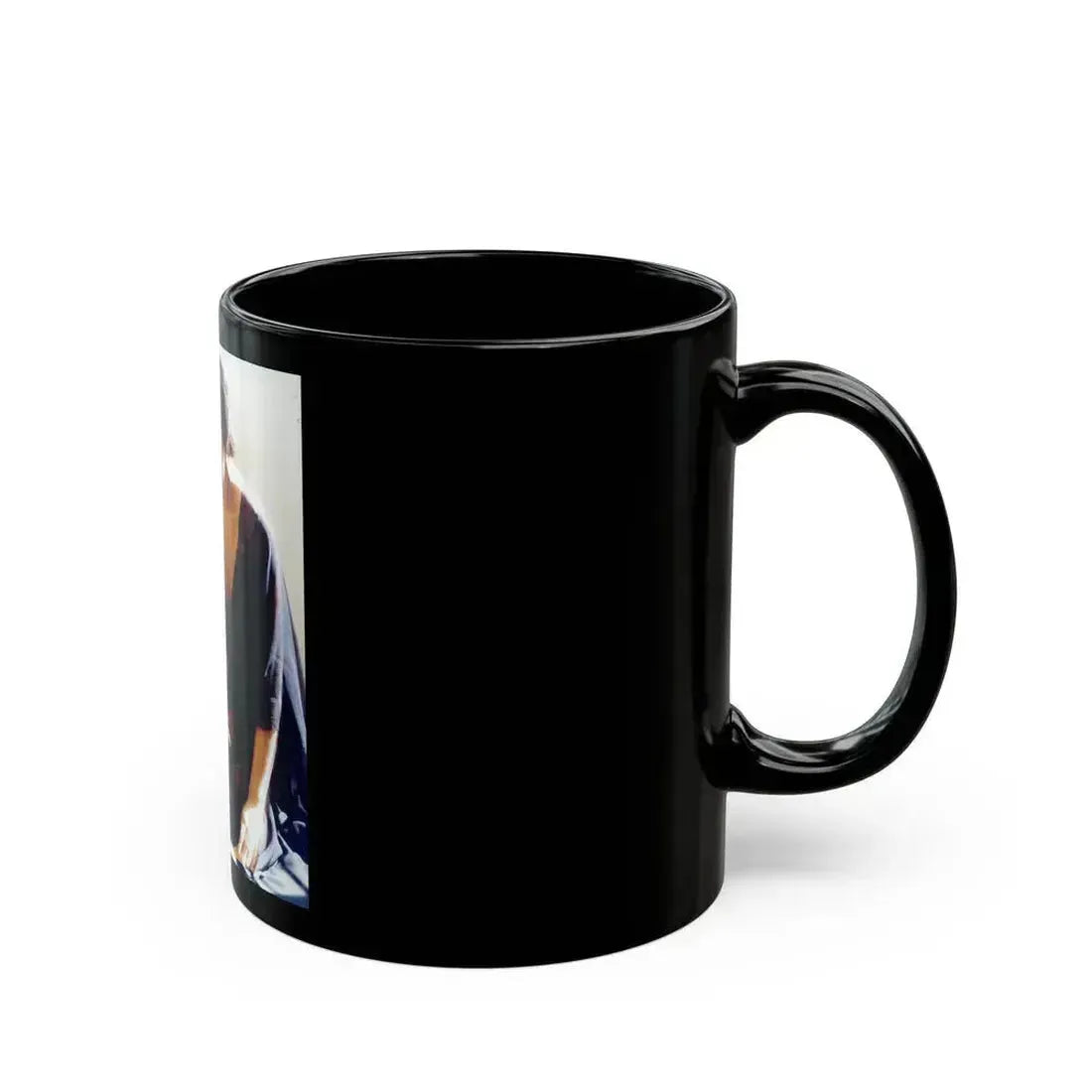 Adrienne Barbeau #27 (Vintage Female Icon) Black Coffee Mug - Go Mug Yourself