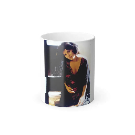 Adrienne Barbeau #27 (Vintage Female Icon) Color Changing Coffee Mug 11oz - Go Mug Yourself