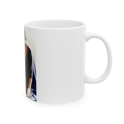 Adrienne Barbeau #27 (Vintage Female Icon) White Coffee Mug - Go Mug Yourself