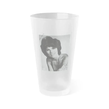 Adrienne Barbeau #33 (Vintage Female Icon) Frosted Pint Glass 16oz 16oz Frosted - Go Mug Yourself