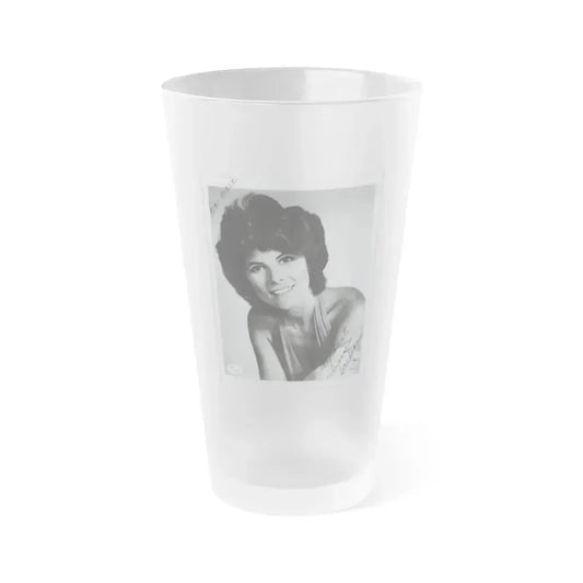 Adrienne Barbeau #33 (Vintage Female Icon) Frosted Pint Glass 16oz 16oz Frosted - Go Mug Yourself