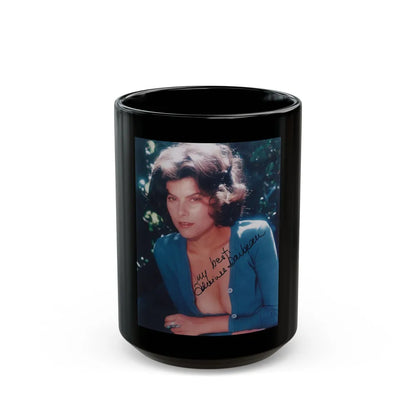 Adrienne Barbeau #38 (Vintage Female Icon) Black Coffee Mug-15oz-Go Mug Yourself