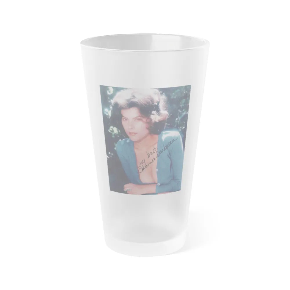 Adrienne Barbeau #38 (Vintage Female Icon) Frosted Pint Glass 16oz-16oz-Frosted-Go Mug Yourself