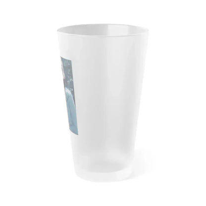 Adrienne Barbeau #38 (Vintage Female Icon) Frosted Pint Glass 16oz - Go Mug Yourself