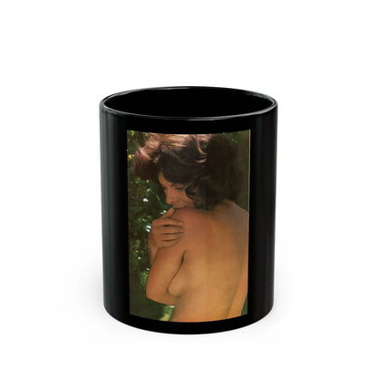 Adrienne Barbeau #40 (Vintage Female Icon) Black Coffee Mug-11oz-Go Mug Yourself