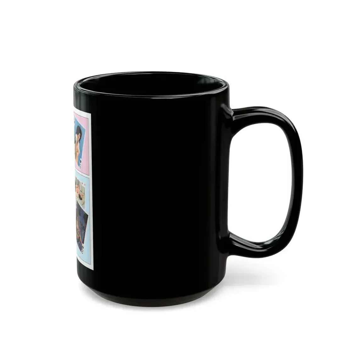 Adrienne Barbeau #47 - Topless Mag. Spread (Vintage Female Icon) Black Coffee Mug - Go Mug Yourself