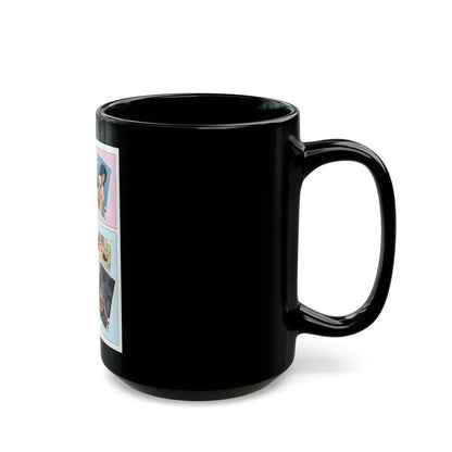 Adrienne Barbeau #47 - Topless Mag. Spread (Vintage Female Icon) Black Coffee Mug - Go Mug Yourself
