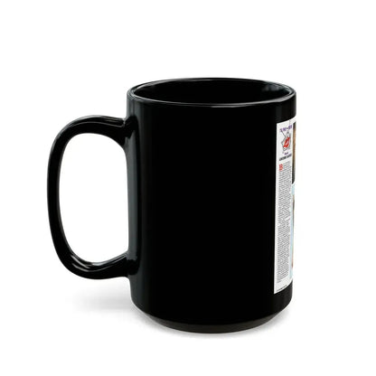 Adrienne Barbeau #47 - Topless Mag. Spread (Vintage Female Icon) Black Coffee Mug - Go Mug Yourself