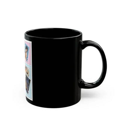 Adrienne Barbeau #47 - Topless Mag. Spread (Vintage Female Icon) Black Coffee Mug - Go Mug Yourself