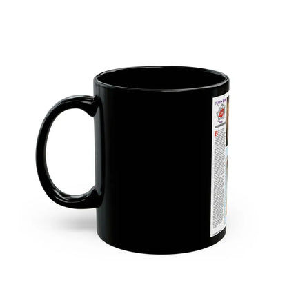 Adrienne Barbeau #47 - Topless Mag. Spread (Vintage Female Icon) Black Coffee Mug - Go Mug Yourself