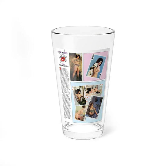 Adrienne Barbeau #47 - Topless Mag. Spread (Vintage Female Icon) Pint Glass 16oz 16oz - Go Mug Yourself