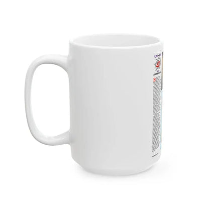 Adrienne Barbeau #47 - Topless Mag. Spread (Vintage Female Icon) White Coffee Mug - Go Mug Yourself
