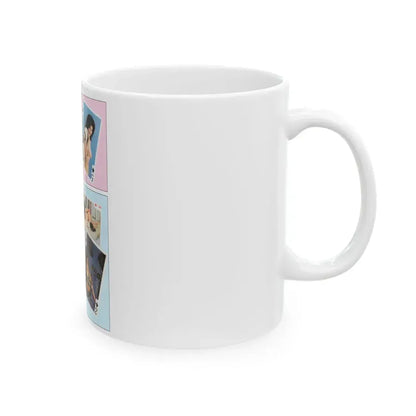 Adrienne Barbeau #47 - Topless Mag. Spread (Vintage Female Icon) White Coffee Mug - Go Mug Yourself