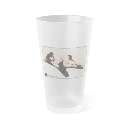 Adrienne Barbeau #50 - Topless (Vintage Female Icon) Frosted Pint Glass 16oz-16oz-Frosted-Go Mug Yourself