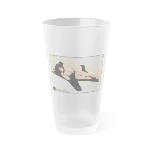 Adrienne Barbeau #50 - Topless (Vintage Female Icon) Frosted Pint Glass 16oz 16oz Frosted - Go Mug Yourself