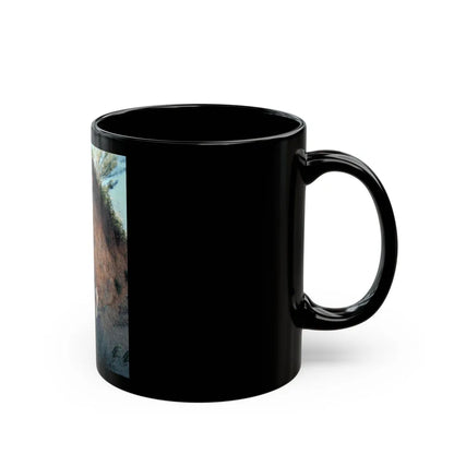 Adrienne Barbeau #56 (Vintage Female Icon) Black Coffee Mug-Go Mug Yourself