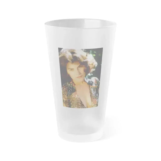 Adrienne Barbeau #57 (Vintage Female Icon) Frosted Pint Glass 16oz 16oz Frosted - Go Mug Yourself
