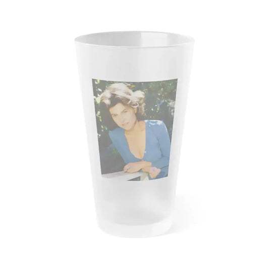 Adrienne Barbeau #58 (Vintage Female Icon) Frosted Pint Glass 16oz 16oz Frosted - Go Mug Yourself