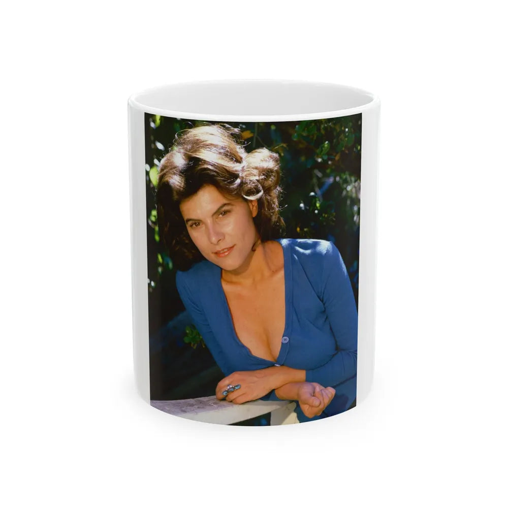 Adrienne Barbeau #58 (Vintage Female Icon) White Coffee Mug-11oz-Go Mug Yourself